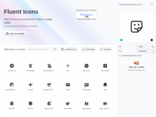 Fluenticons: A Comprehensive Viewer for Microsoft&#039;s Fluent UI Icons