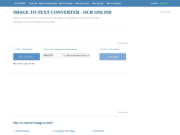 Free Online OCR - Image to Text and PDF Converter