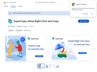 SuperCopy: Enable Right Click and Copy on Every Site