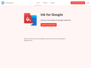 Ink for Google: Enhance Google Services with Material Design