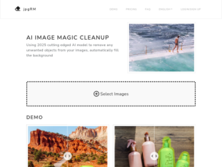 jpgRM: AI-Powered Image Object Removal