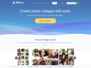 Photovisi: Online Photo Collage Maker