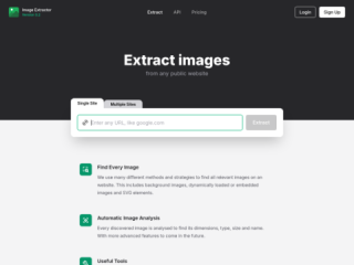 Image Extractor - Extract Images from Any Public Website