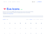 Eva Icons - Open Source UI Icons for Web and Mobile Apps