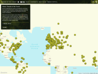Sounds of the Forest - Interactive Forest Soundmap