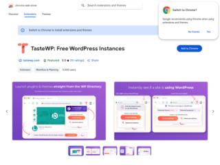 TasteWP: Instant WordPress Testing Environments