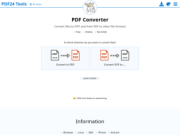 PDF24 PDF Converter - Free Online PDF Conversion Tool