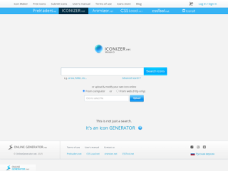 Iconizer.net - Free Icons Generator and Maker