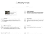 Killed by Google: A Graveyard of Discontinued Google Products