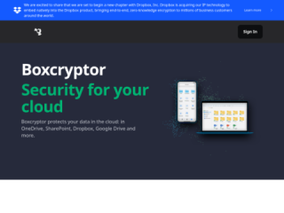 Boxcryptor: End-to-End Cloud Encryption for Individuals and Businesses