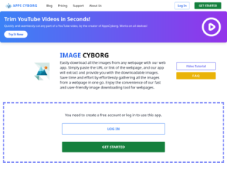 Image Cyborg - Webpage Image Downloader