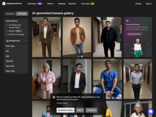 Generated Humans - AI-Generated Full-Body Human Images