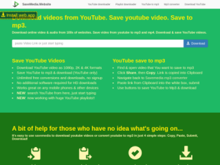 SaveMedia: Download YouTube Videos and Convert to MP3