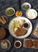 木子木子。日式定食