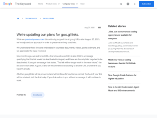 Google&#039;s Updated goo.gl Link Policy