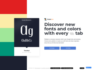 Palettab: A Browser Extension for Creative Inspiration