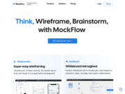 MockFlow: Online Wireframing Tool and Whiteboard Software