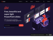 Glide: 80 Free PowerPoint Slides by Slidor