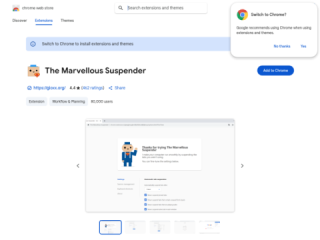 The Marvellous Suspender: Automate Inactive Tab Suspension