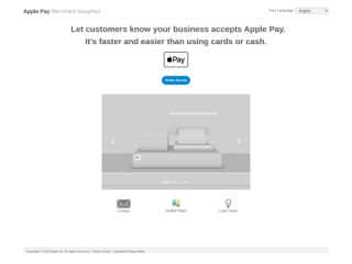Apple Pay Merchant Supplies