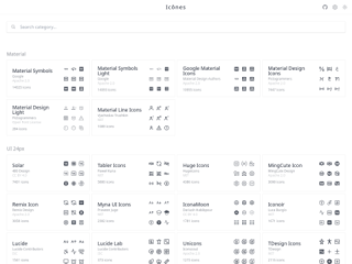 Icônes: Open-Source Icon Directory