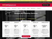 100WebSpace: Affordable Web Hosting and Domain Services