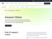 Amazon Chime: Video Conferencing and Online Meetings