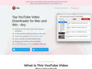 YouTube Downloader Airy - Efficient YouTube Video Downloader