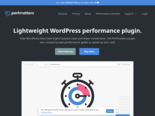 Perfmatters: The #1 Web Performance Plugin for WordPress