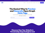 OpenGraph.xyz - Preview and Generate Open Graph Meta Tags