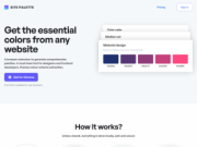 Site Palette: Extract Essential Colors from Any Website
