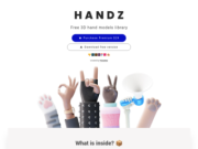 HANDZ - Free and Premium 3D Hand Models for Designers