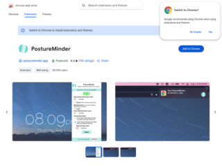 PostureMinder: Chrome Extension for Posture Reminders