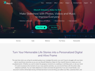 iSkysoft Slideshow Maker for Mac: Create Stunning Slideshows