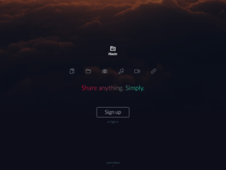 Hostr: Instant File Sharing for Everyone