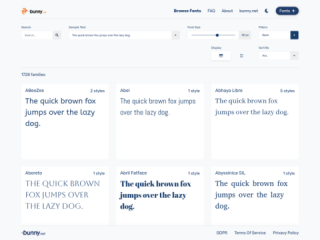Bunny Fonts: GDPR-Compliant Font Solution for Developers