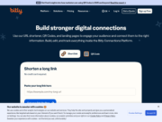 Bitly Connections Platform: URL Shortening, QR Codes, and Landing Pages