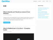 GetWox: Understanding EXE Files and Their Safety