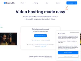 Streamable: Fast and Simple Video Hosting