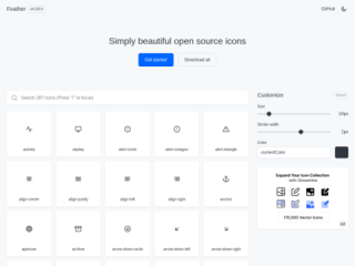 Feather Icons - Simply Beautiful Open Source Icons