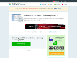 Driver Magician 3.71: Professional Driver Backup and Management Tool