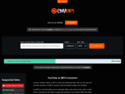 CnvMP3: Ad-Free YouTube to MP3/MP4 Converter